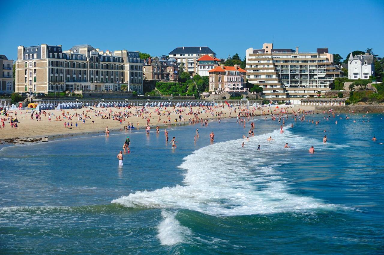 Appartement Rez De Jardin Bord De Mer Saint-Malo Esterno foto