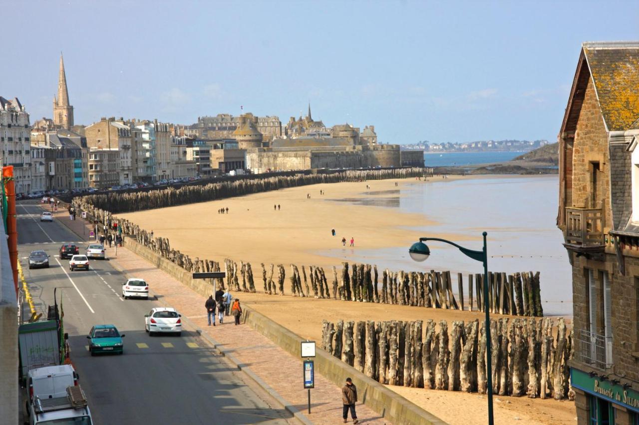 Appartement Rez De Jardin Bord De Mer Saint-Malo Esterno foto